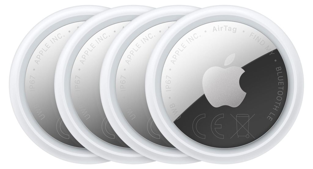 Apple AirTag, Osobní, Vyhledávač, Stříbrná, Bílá, Obrázek produktu 