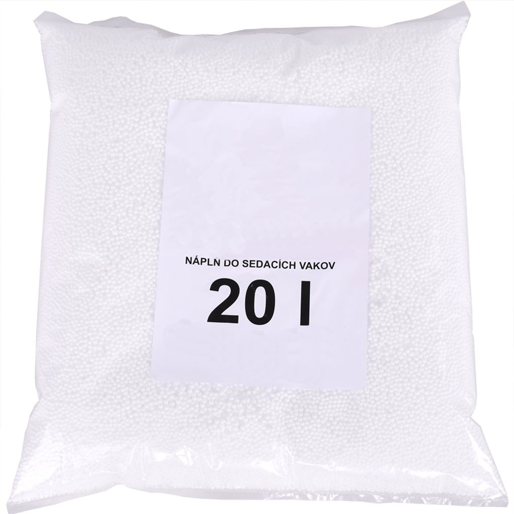 Kondela Náplň do sedacích vakov EPS 20 - biela Obrázok produktu 