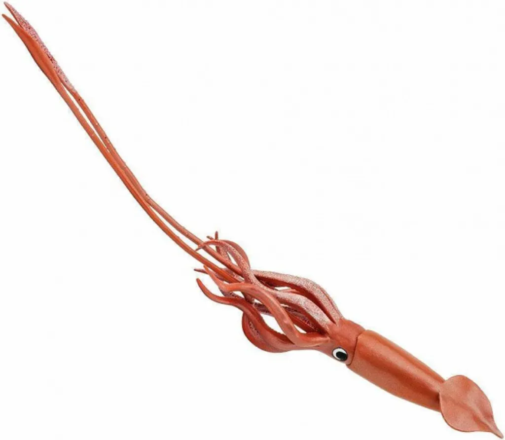 Figurine Calmar Géant Safari Meerestiere Junior 45.5 cm Rouge Intense