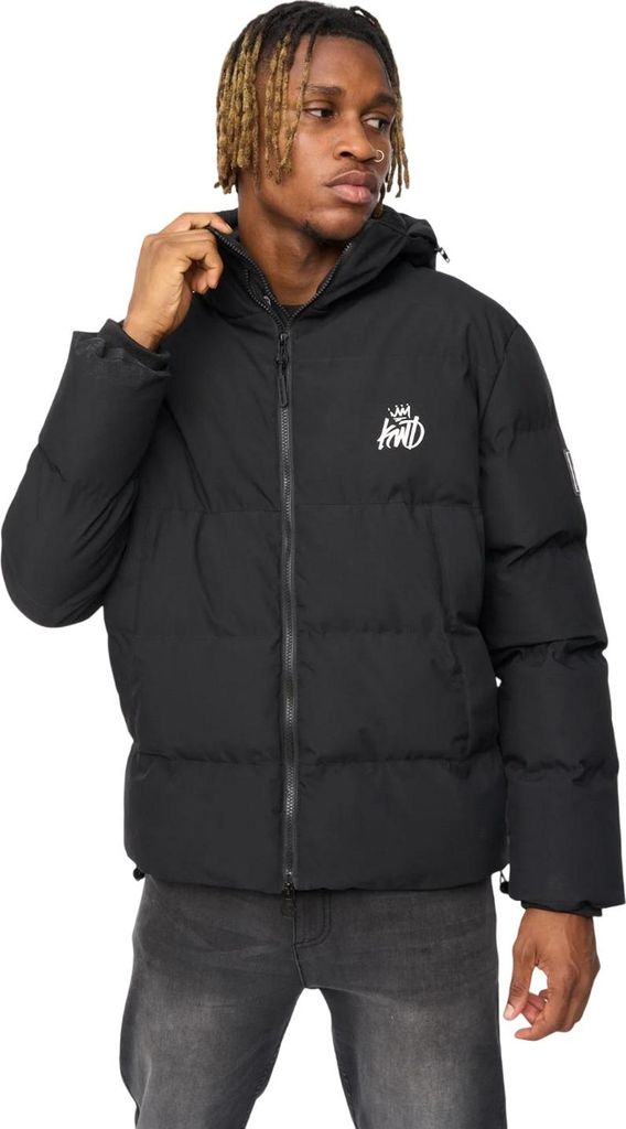 Kings Will Dream - "Nahjo" Steppjacke für Herren BG2253 (XL) (Schwarz)