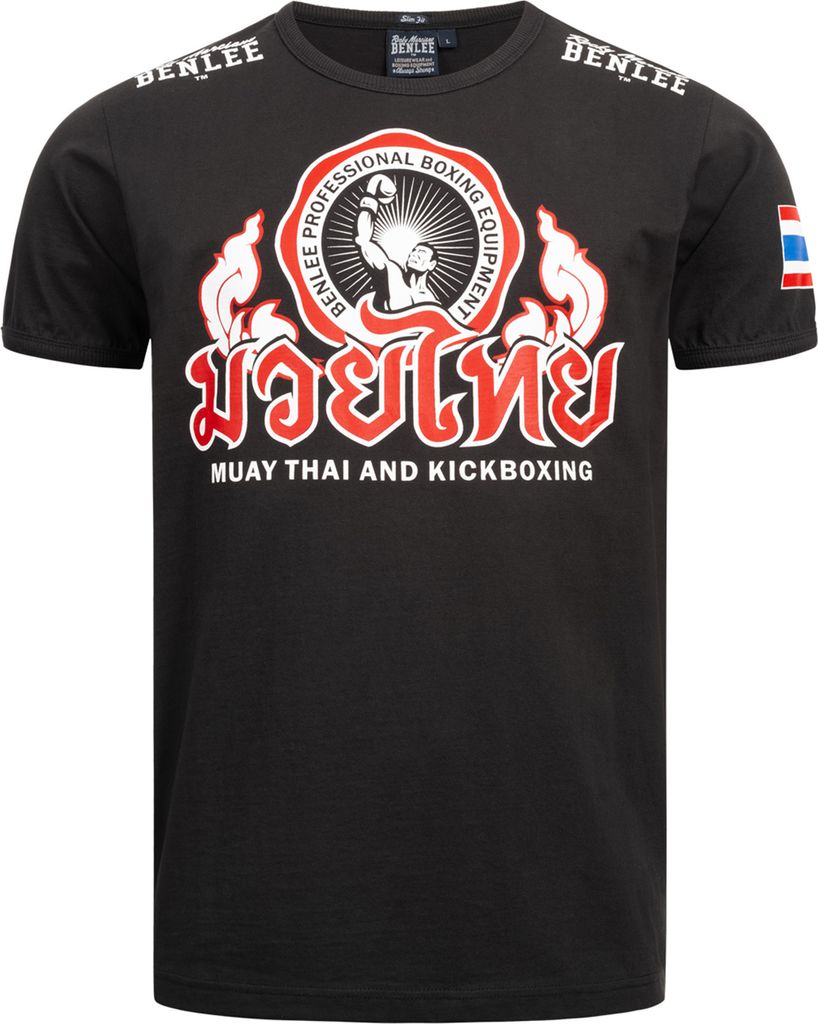 Pánské tričko slim fit THAILAND Black M BENLEE Obrázek produktu 