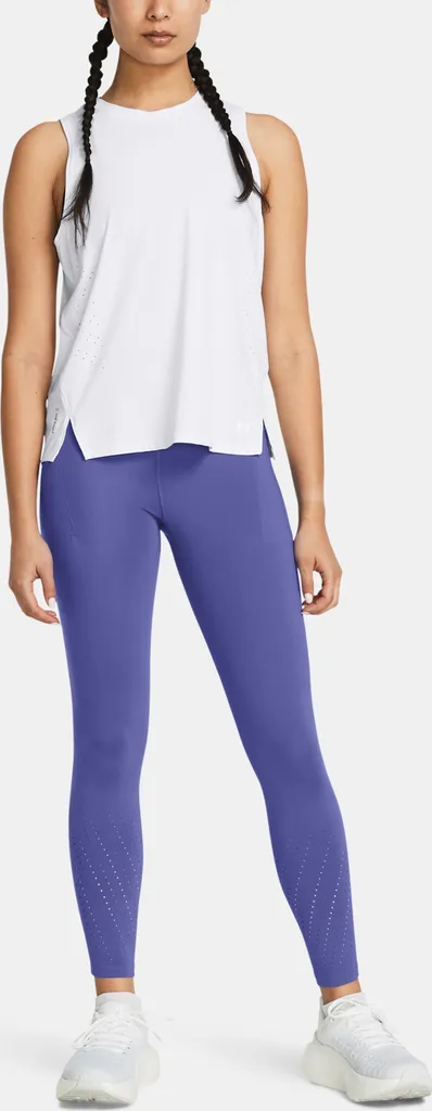 UA Launch Elite Ankle Tights PPL Legging Haute Performance Séchage Rapide