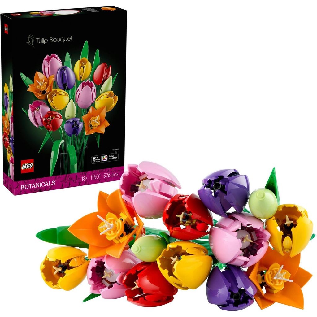LEGO Botanicals Bouquet de tulipes 11501 Image du produit 