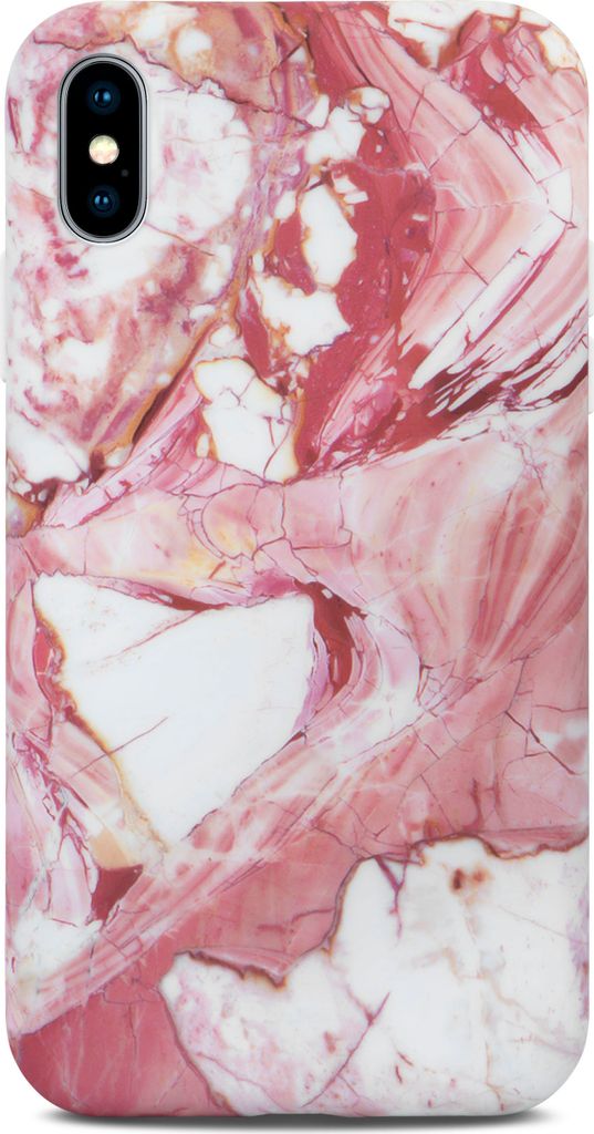 ONEFLOW Sense Case kompatibel mit Apple iPhone X - Hülle in Marmor Optik, Pleasure