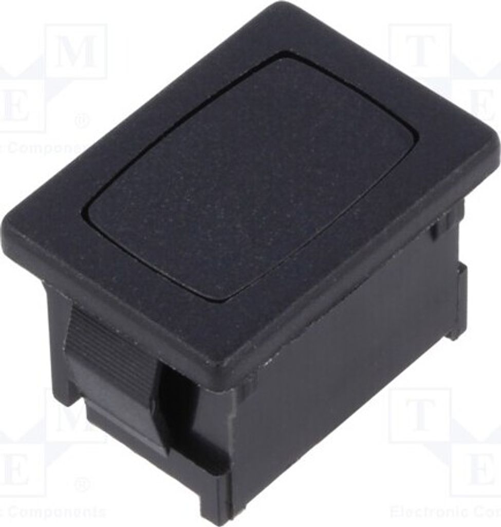 1x Schalter Zubehör: Kappe Form: rechtwinklig 203.007.013 Wippsc Korpus: schwarz