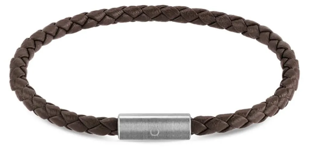 Gourmette de Luxe en Acier Inoxydable Oamb5109Lc : Style Urbain Chic