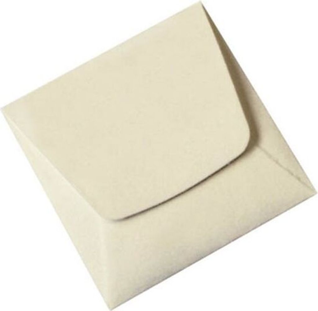 Lindner 8473 Münz-Taschen aus säurefreiem weißem Papier -100 St.