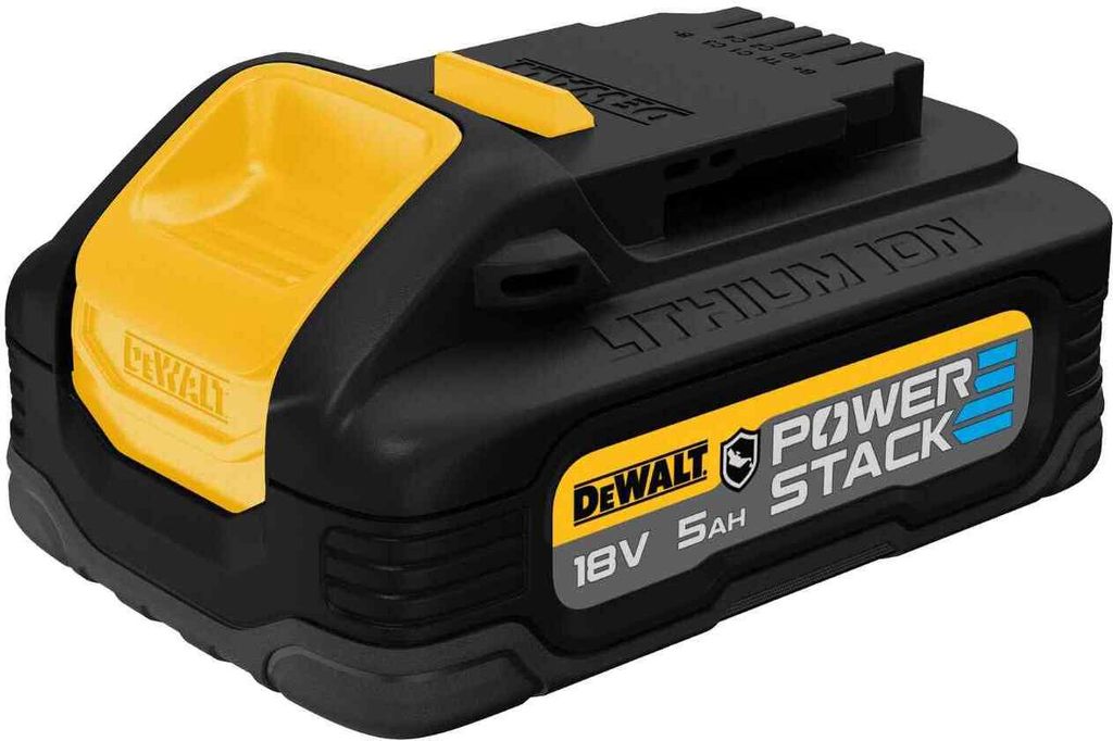 DeWALT Powerstack Ersatz Akku DCBP518G 18V XR 5Ah mit Pouch-Zellen Werkzeugakku mit 50% mehr Leistung