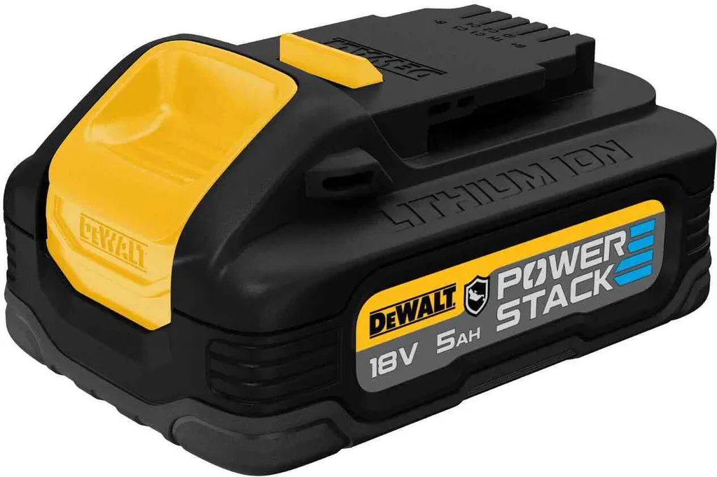 Batterie DEWALT Powerstack 18V 5Ah Fini les Pertes de Puissance Pro