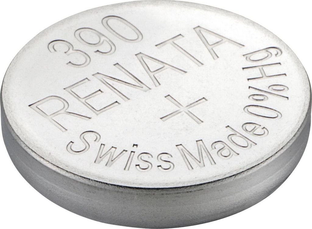 RENATA Knopfzelle 390, 80mAh, Silberoxid Produktbild 