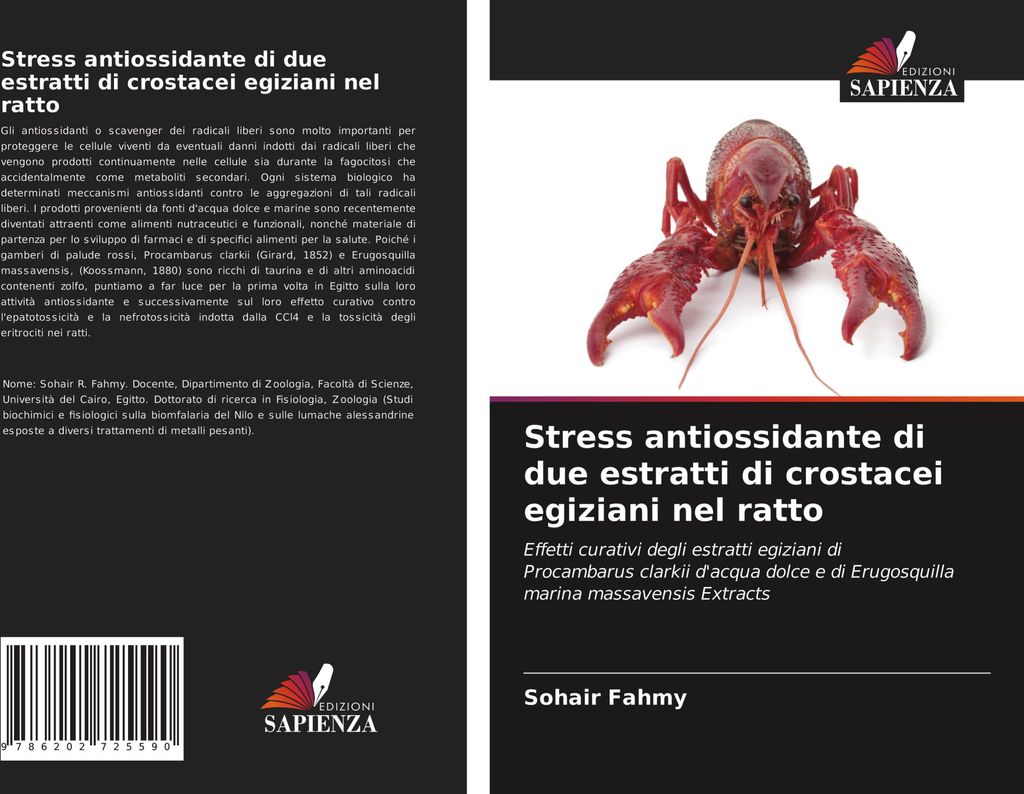Stress antiossidante di due estratti di crostacei egiziani nel ratto