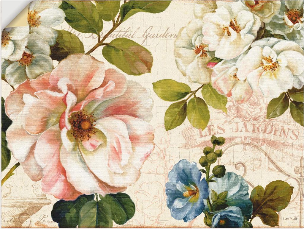 ARTland Wandbild, selbstklebend Garten I Größe: 60x45 cm