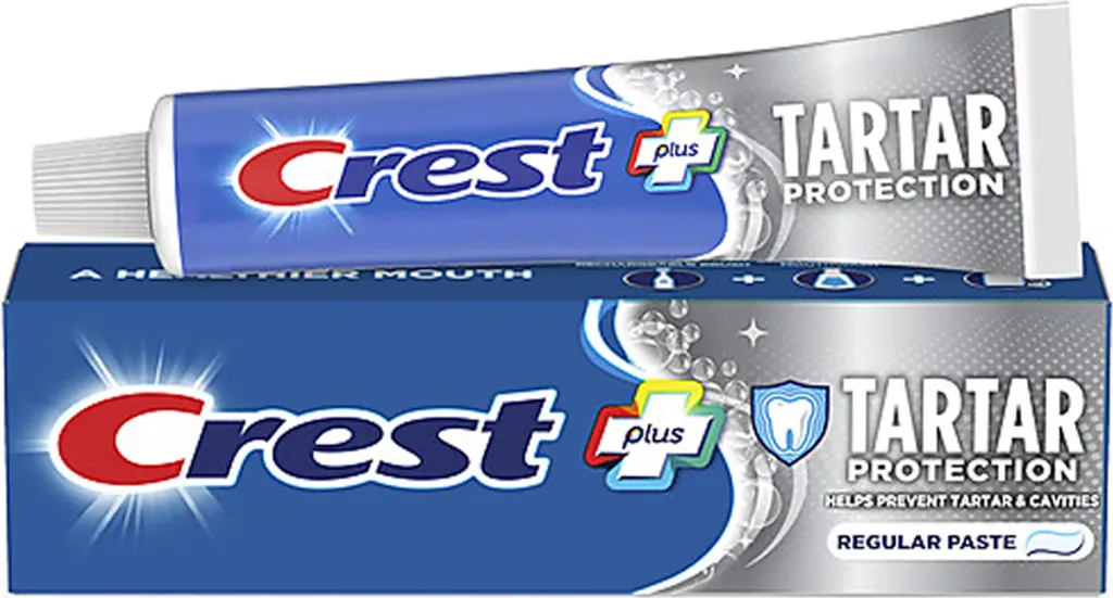 Dentifrice Blanchissant Crest Anti-tartre Formule Active Tube de 161 g
