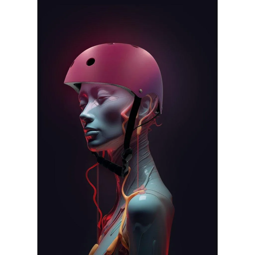 Casque de protection roller et skate fille NEXUS Galaxy taille M - 12