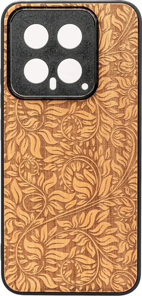 Custodia Xiaomi 14 in Legno di Melo Bewood | Edizione Apple Leaves