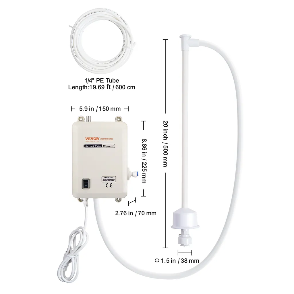 Système de distribution d'eau pour machine à café et réfrigérateur - 8