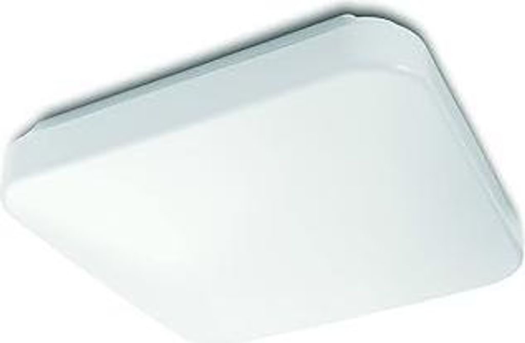 Philips myLiving Mauve LED Deckenleuchte (17 W), LED Leuchte mit warmweißem Licht, energiesparende Raumbeleuchtung mit EyeComfort, weiß