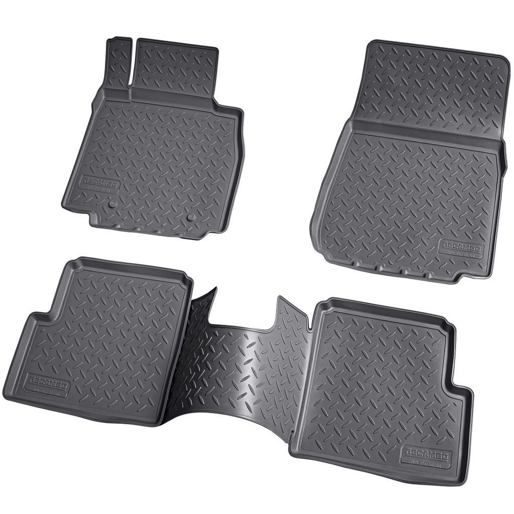 3D Gummi Fussmatten für MERCEDES G-Klasse W463 | BJ 1990-2018 | passgenau + Rand