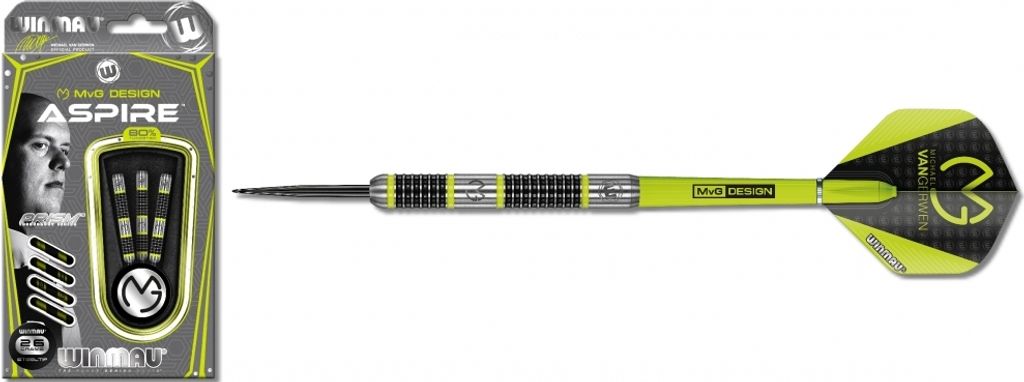 High Fashion Darts Winmau Steeldarts MvG Aspire 26 Gramm 26gr