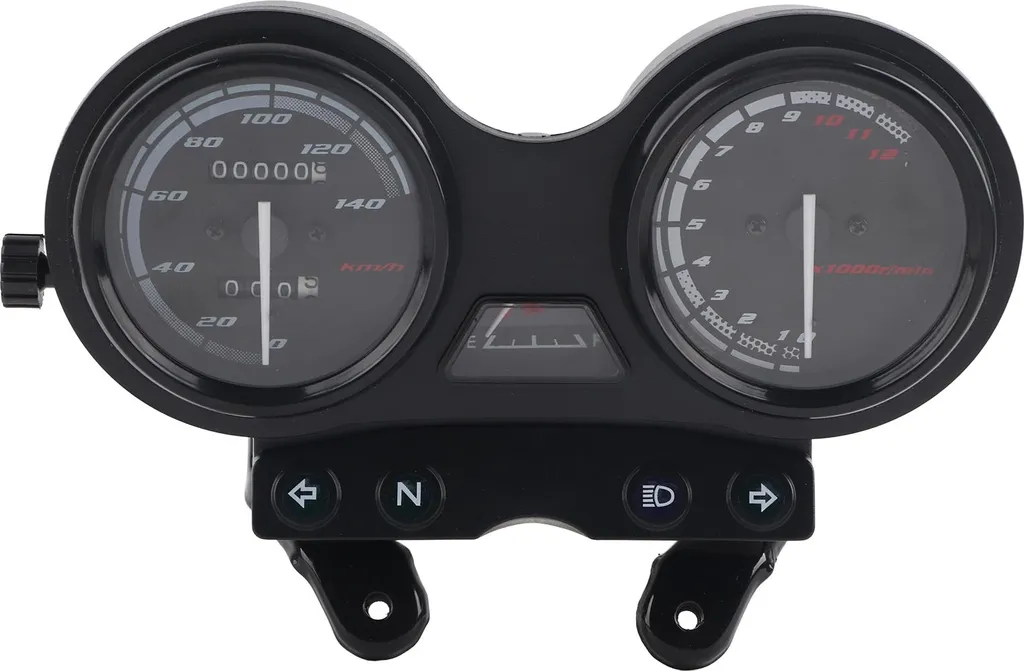 Tachymètre moto universel rétroéclairé LCD pour modification de vitesse