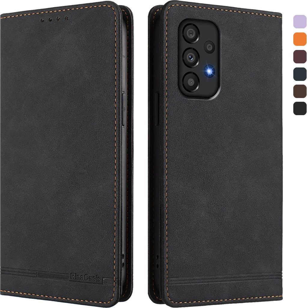 Etui pour Samsung Galaxy A33 5G, étui rétro en Image du produit 