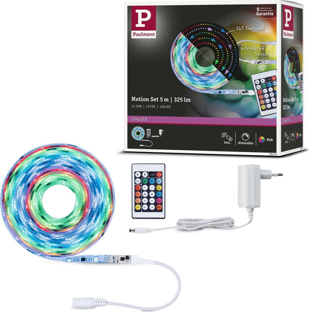 Paulmann SimpLED Motion LED Strip RGB Komplettset