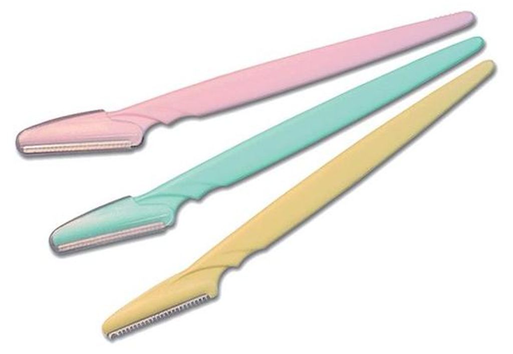 UNIQ Augenbrauenrasierer 3er Pack - Präziser Produktbild 