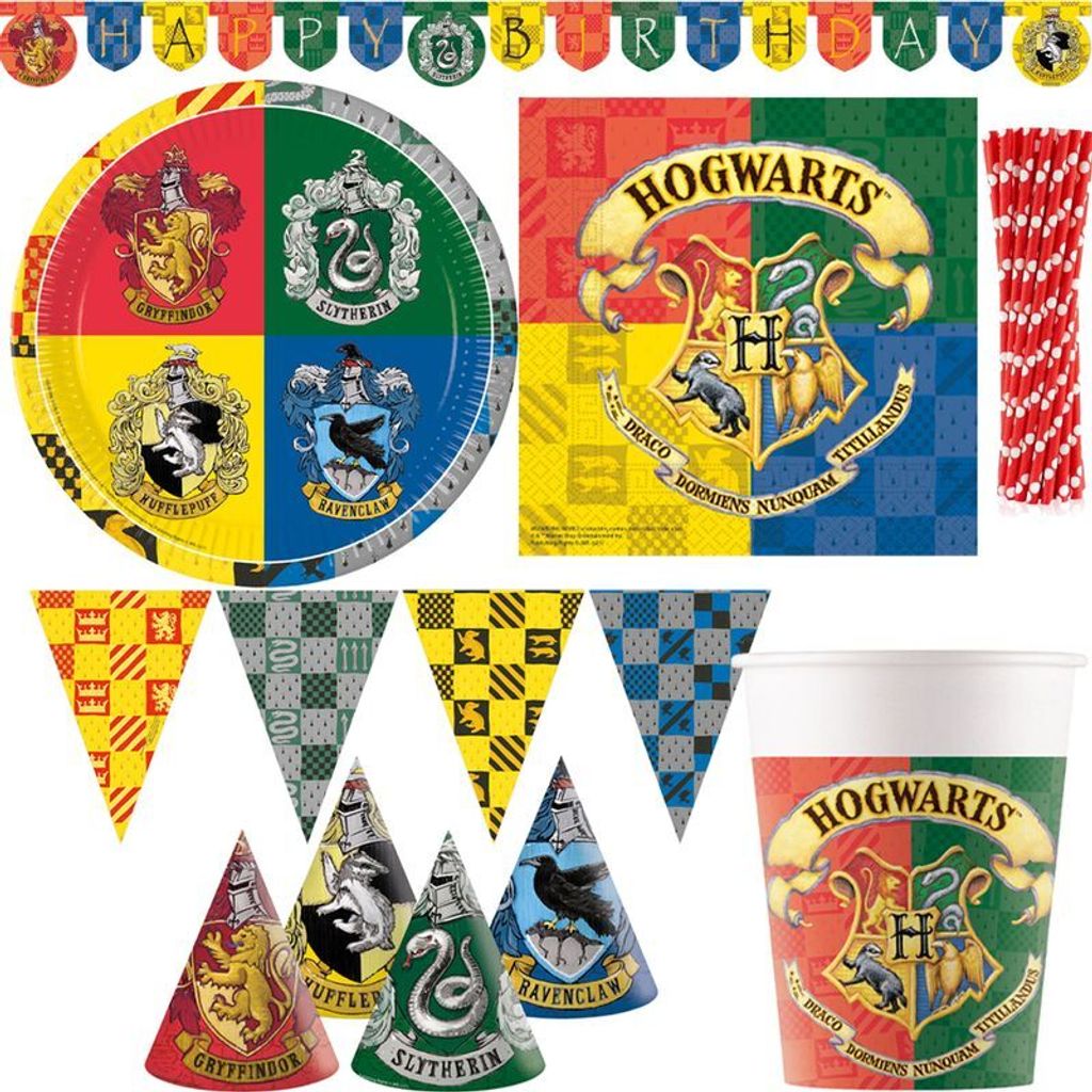 Harry Potter Geburtstagsdeko Partyset Kindergeburtstag Geburtstag Partydeko