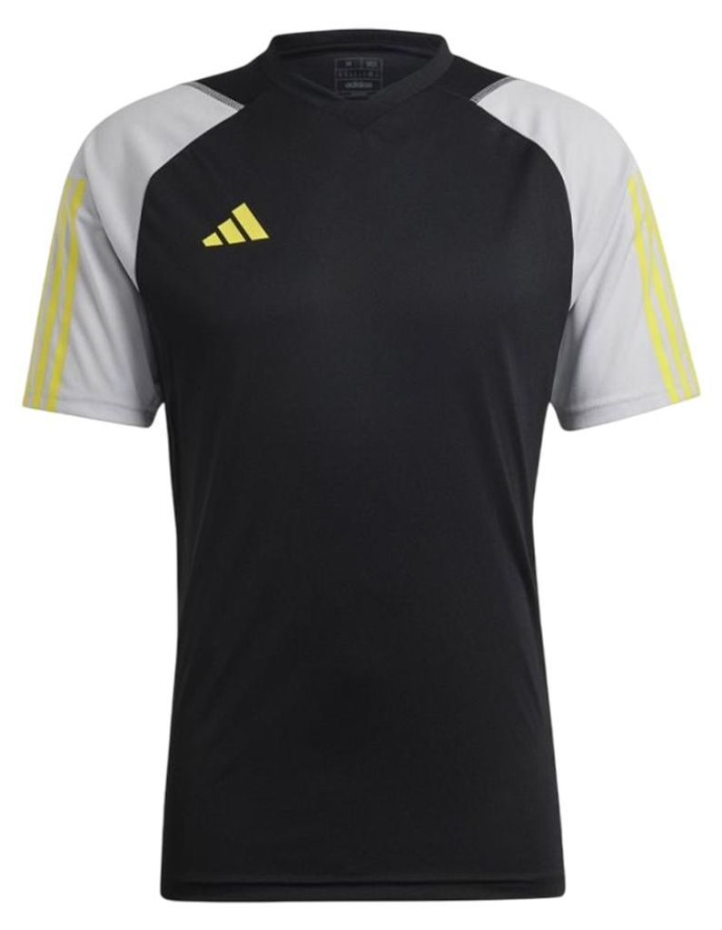 Adidas - "Tiro 23 Competition" Trikot für Herren MR620 (S) (Schwarz/Gelb/Grau)