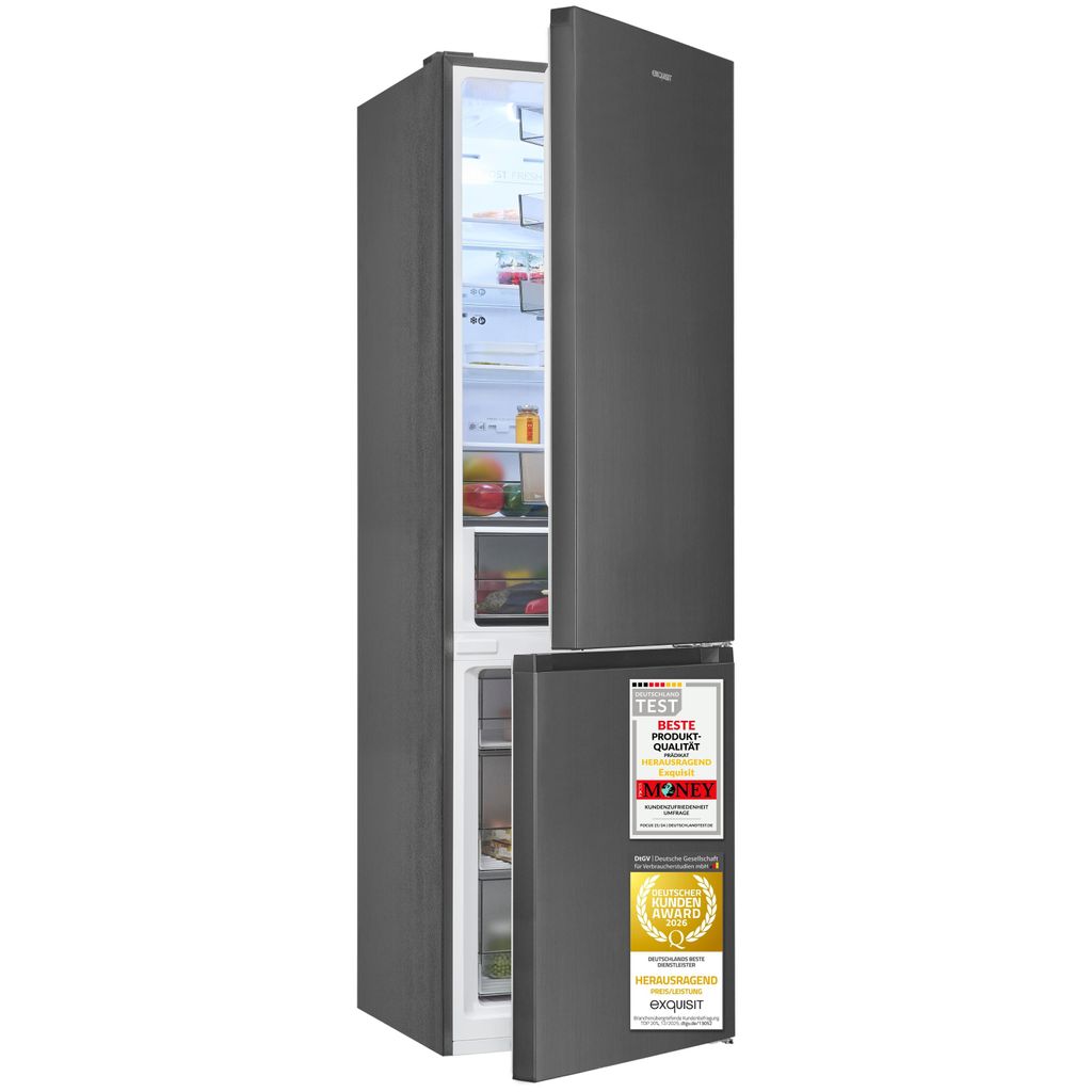 Exquisit Kühl-Gefrierkombination 378 l No Frost | Produktbild 