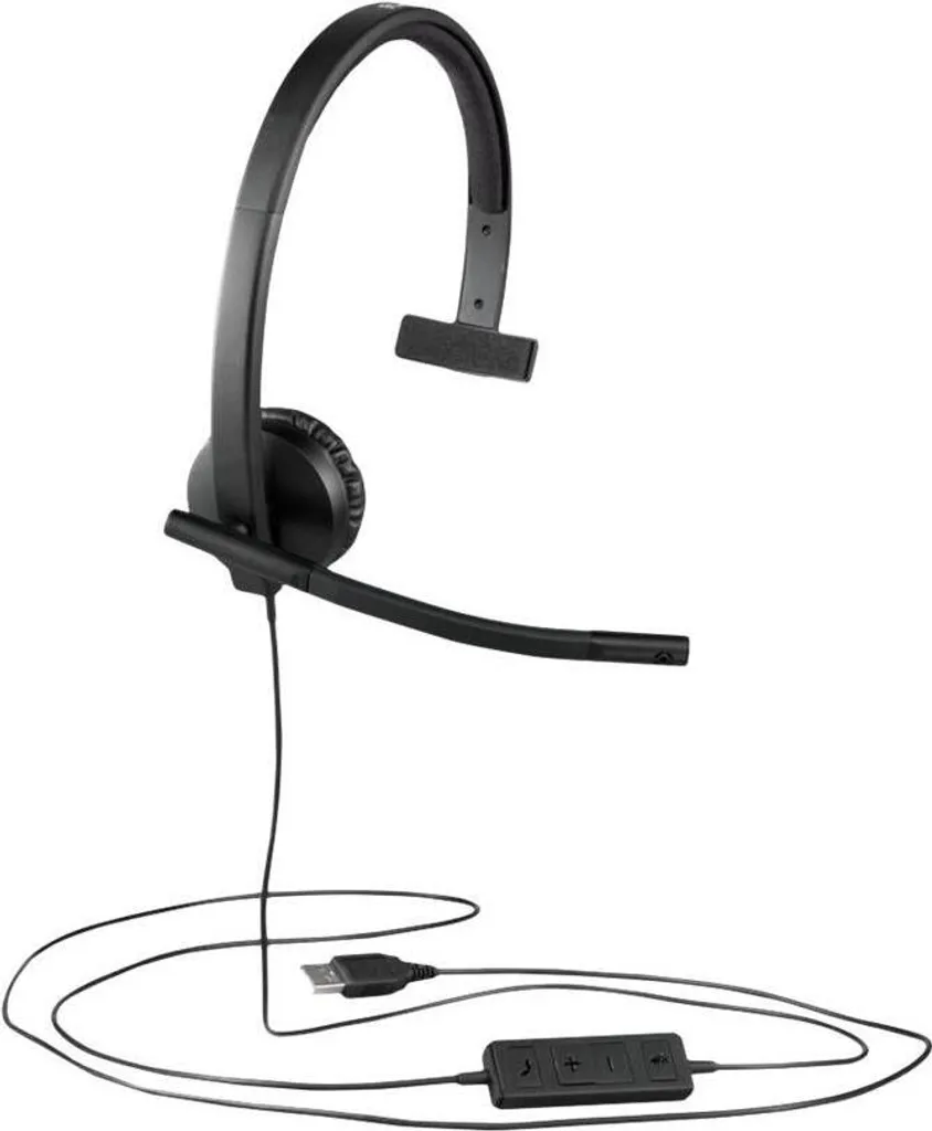 Casque Professionnel Logitech H570e USB-C pour Télétravail et Appels