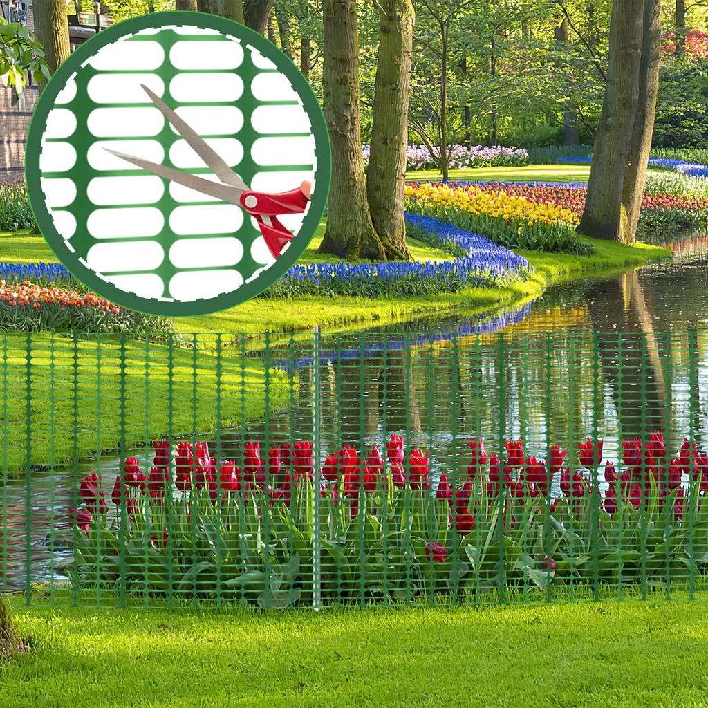 Rete Plastica Izrielar Verde 1x30m | Recinzione per Polli e Orto