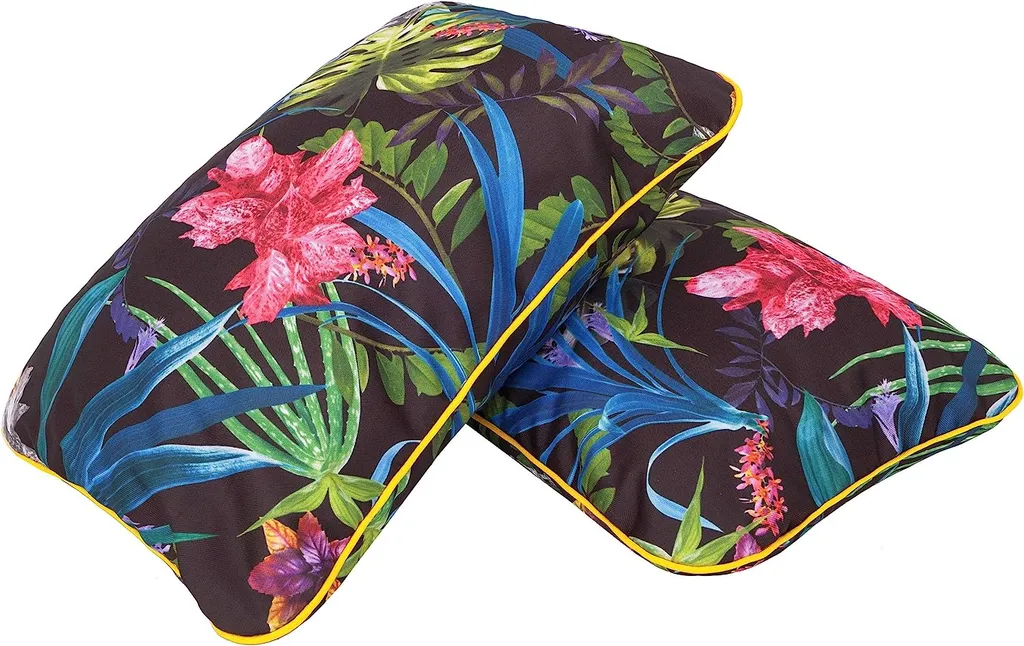 Pillowprim Jasiek 52x33 cm : Coussin de Jardin Résistant aux Intempéries