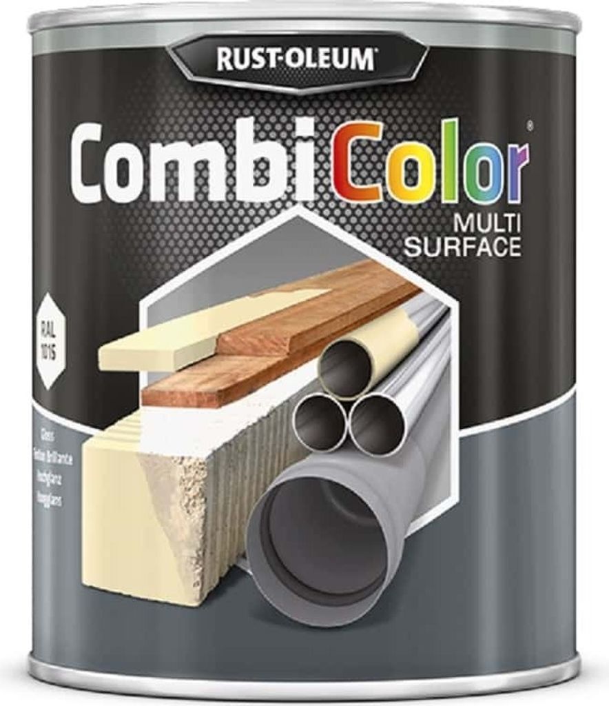 Rust-Oleum CombiColor Multi-Surface Hochglanz 750ml Hellelfenbein