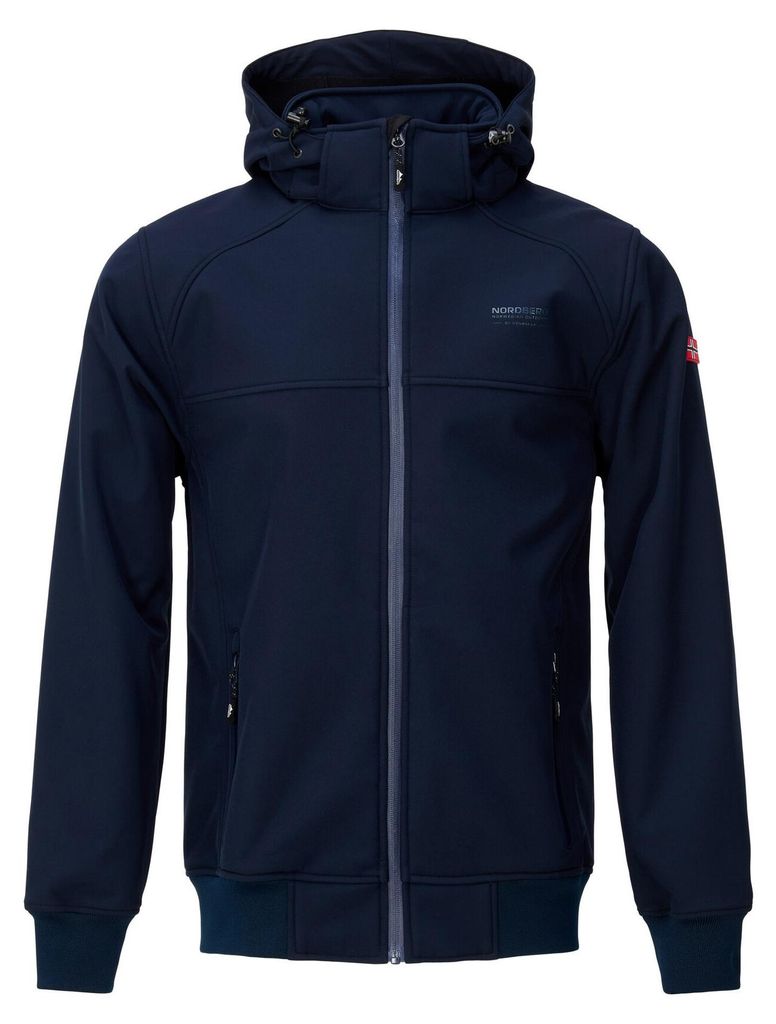 Nordberg Viktor - Softshell Outdoor Sommerjacke Herren - Dark Navy - Größe 4XL