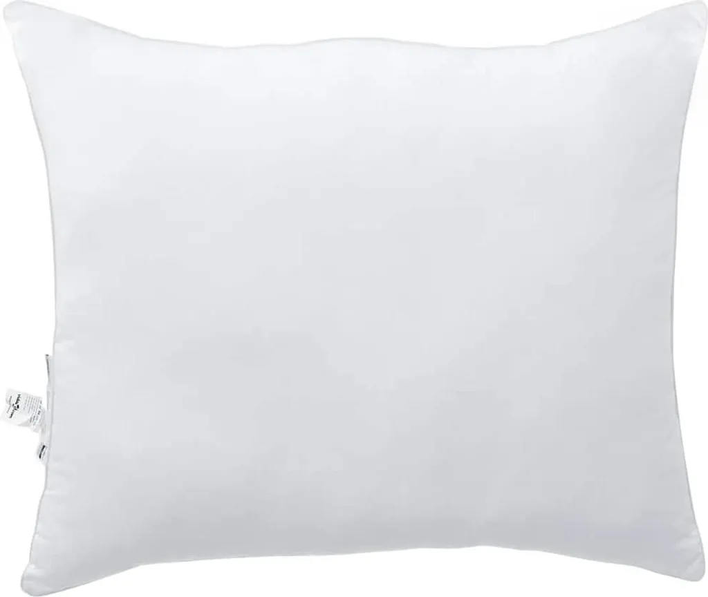 Oreiller blanc vidaXL anti-douleurs cervicales en polyester respirant - 6