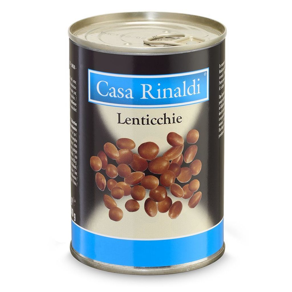 Casa Rinaldi Lentilles Lenticchie en boîte 400g poids net Image du produit 