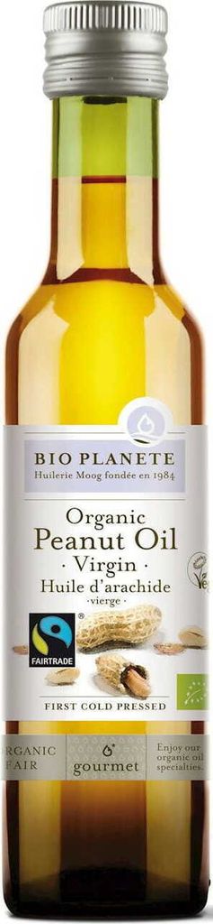 Huile d'arachide vierge commerce équitable250 ml -Planete Image du produit 