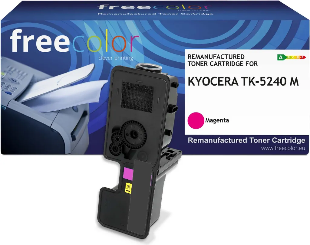 Cartouche de Toner Magenta TK-5240M compatible Kyocera ECOSYS série M