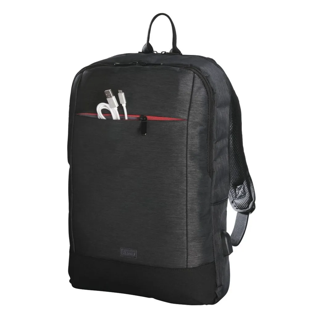 HAMA Manchester zaino per laptop fino a 40 cm (15,6") porta USB nero