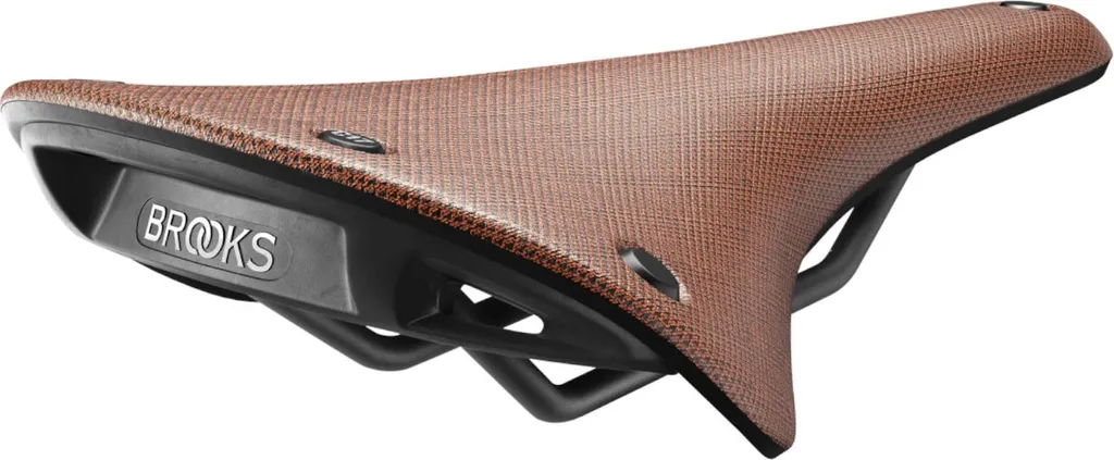 Brooks Cambium C17 Orange - Selle de Vélo Imperméable et Flexible C17