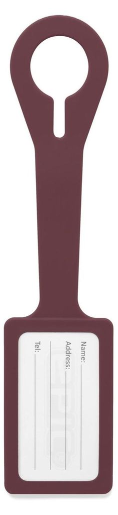 EPIC Gepäckanhänger Reisezubehör Travel Accessories 4.0 Color I.D. Tag Soft Wine weinrot