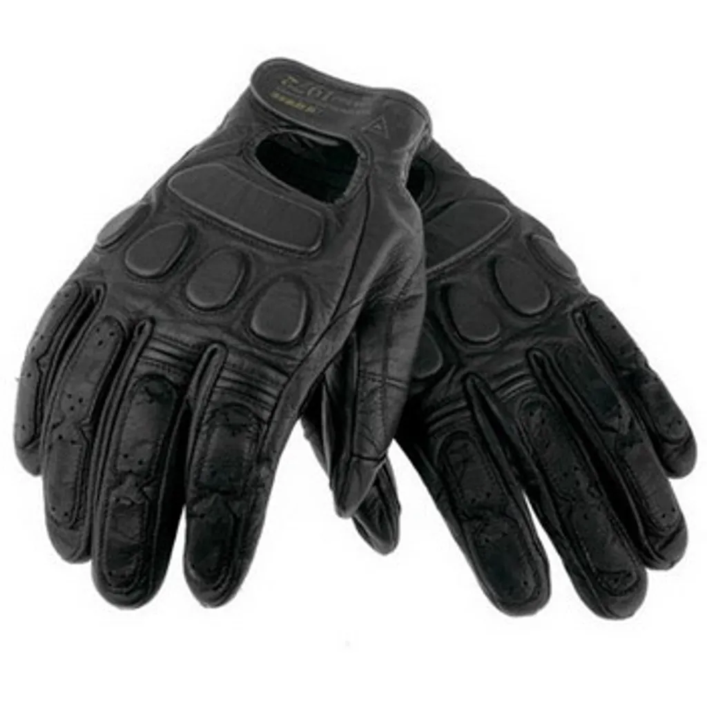 Gants de moto Dainese Blackjack noir en cuir taille S pour homme