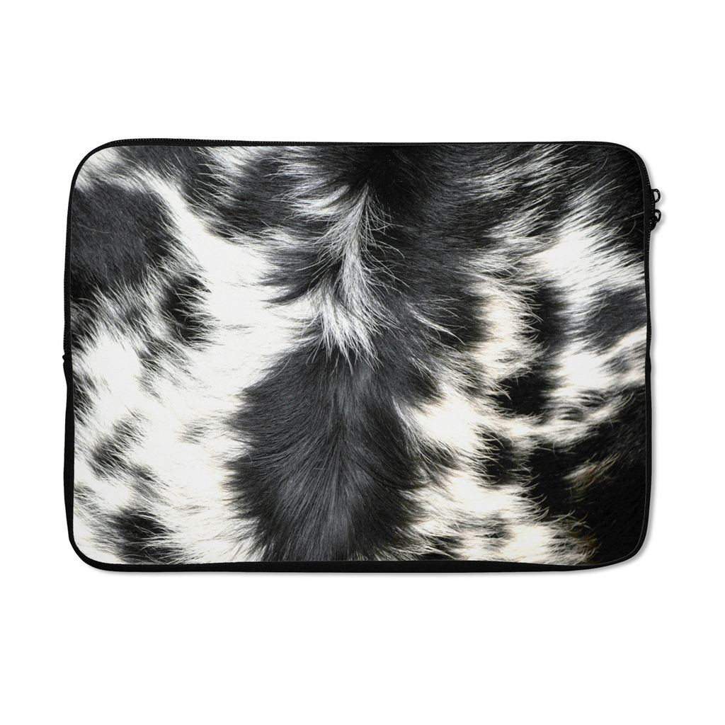 MuchoWow Laptop Hülle 14 ZollDie Kuhhaut einer Langhornkuh Laptoptasche - Laptoptasche - Stoßsicher - Schutzhaube