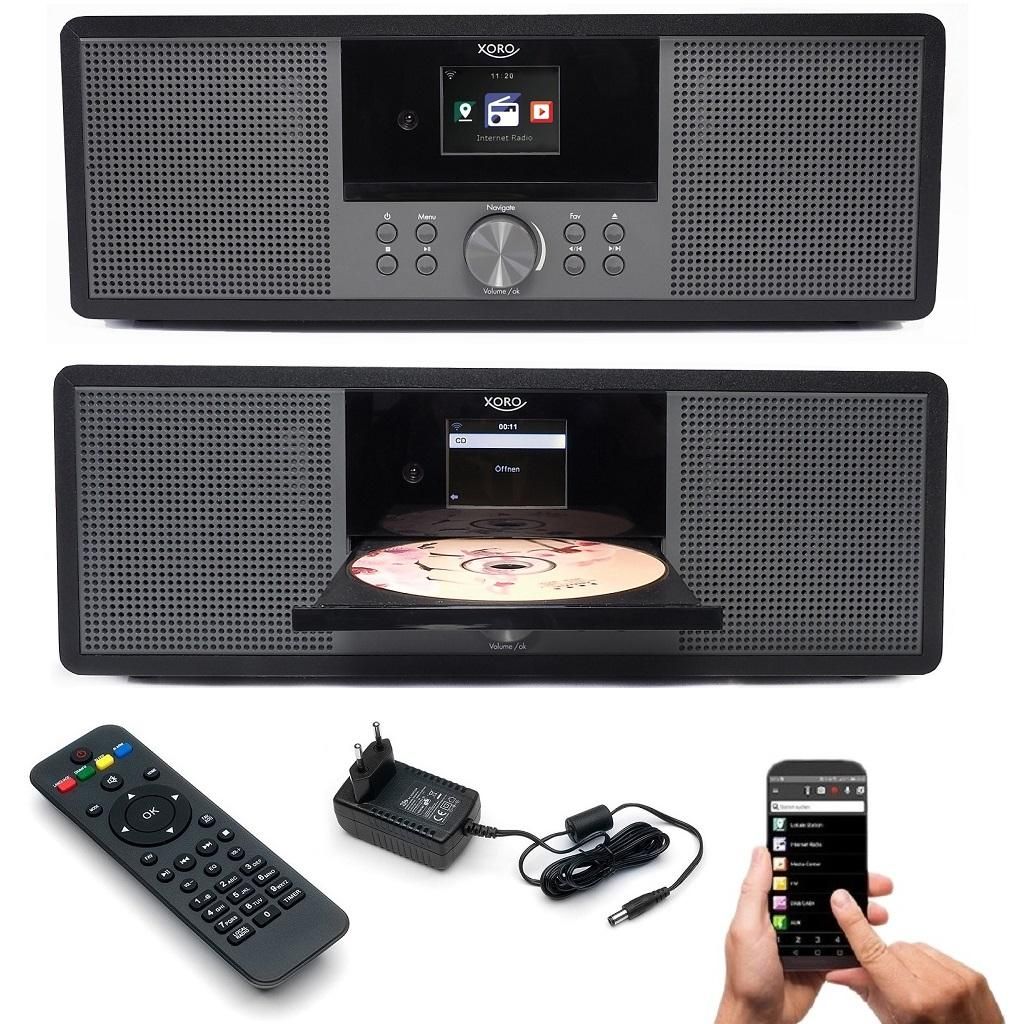 Xoro HMT 600, Internet, Digital, DAB, DAB+, FM, 20 W, FLAC, Produktbild 