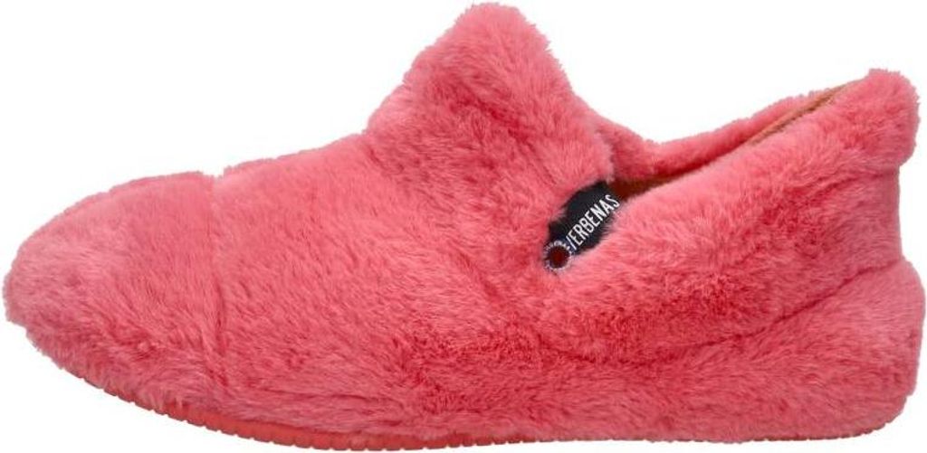 Verbenas Yeti Pantoffels Open - Koraal rood - Maat 40