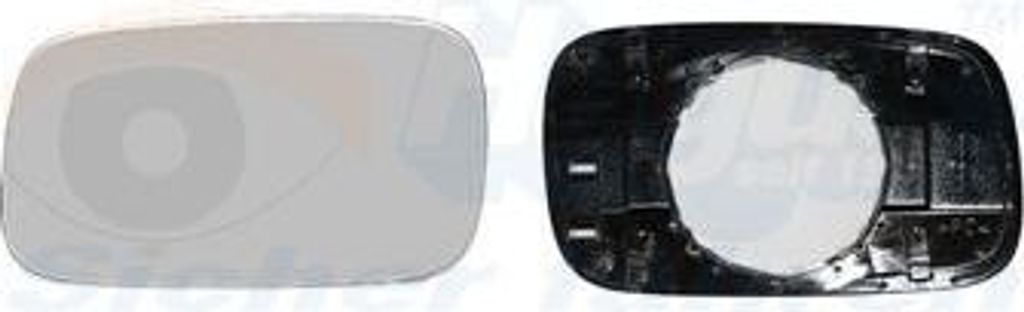 VAN WEZEL Spiegelglas Außenspiegel Links für VW PASSAT Variant (3A5, 35I) Asphärisch Unbeheizt 5834835