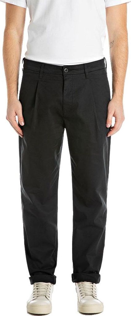 Replay M9053.000.84999 Hosen Schwarz 34 / 34 Mann Schwarz 34