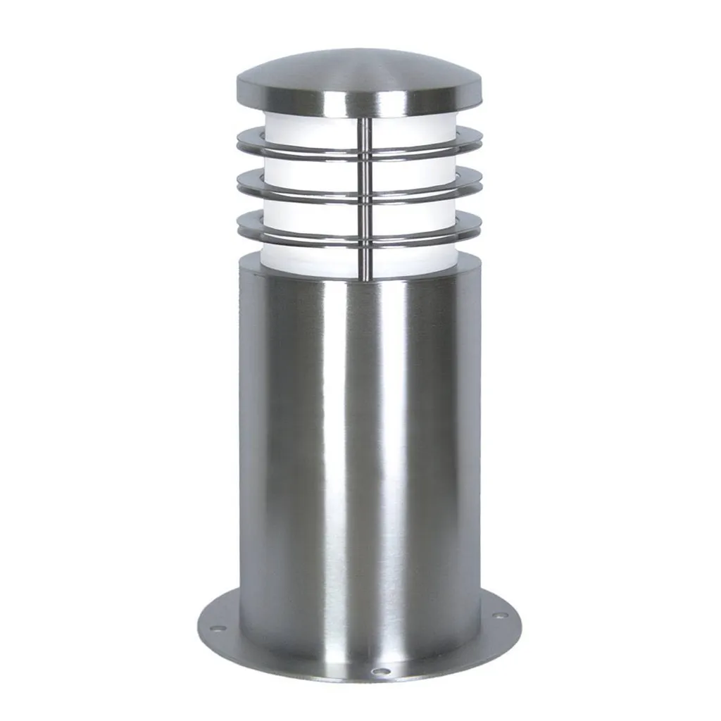 Borne lumineuse de jardin en acier inoxydable Sandbanks E27 40W