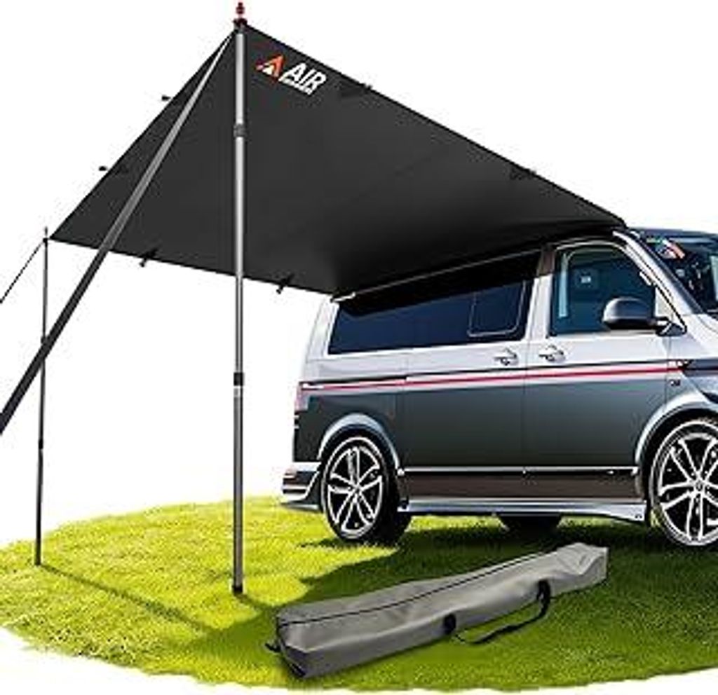 Sonnensegel Mit Keder, Markise Auto, V-w T5 Camping, Sonnensegel Keder, markisen Auto, mit kederschiene(4-6mm), T4, T6, Waterproof, Awnings, Anti-U...